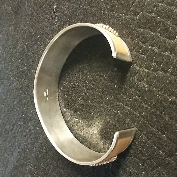 Chan Luu silver beaded & leather bracelet - Picture 2 of 8